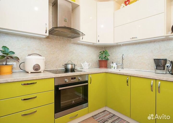 Кухня Жёлтая на заказ с гарантией