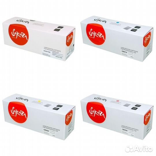 Картридж Sakura sacb542A-sacb543A-sacb541A-sacb540