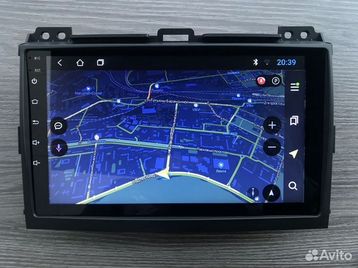 Магнитола Toyota Land Cruiser Prado 120 Android