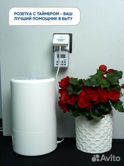 Розетка с таймером Feron TM23 недельная 23206