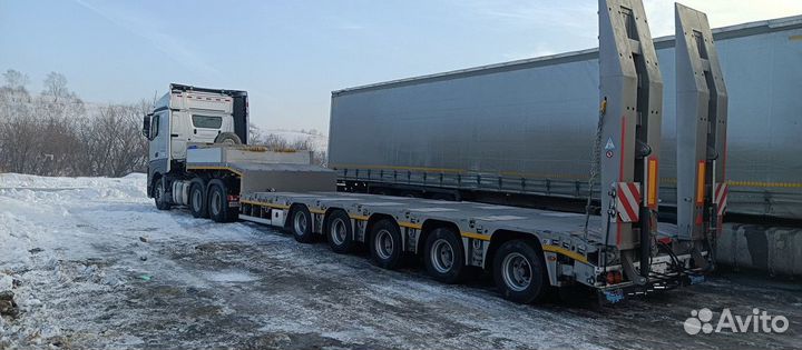 Негабаритные грузоперевозки тралом