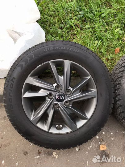 R16 Bfgoodrich Activan Winter 215/60, PCD 5x114.3 DIA 38