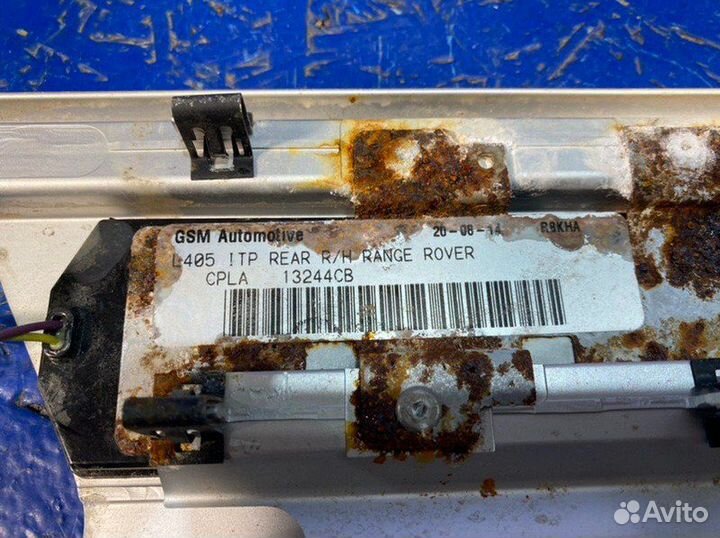 Накладка порога внутреняя задняя правая Land Rover