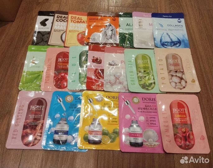 Маски для лица новые