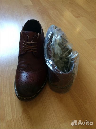 Мужские кожаные туфли