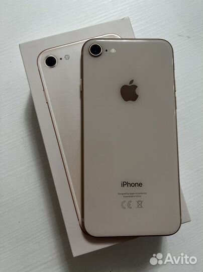 Телефон iPhone 8 64 gb, акб 86