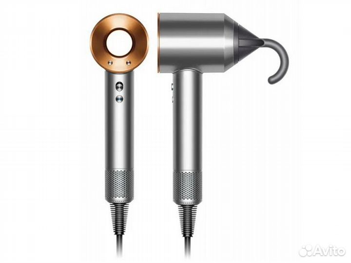Фен Dyson Supersonic HD07 Nickel Сopper. Оригинал