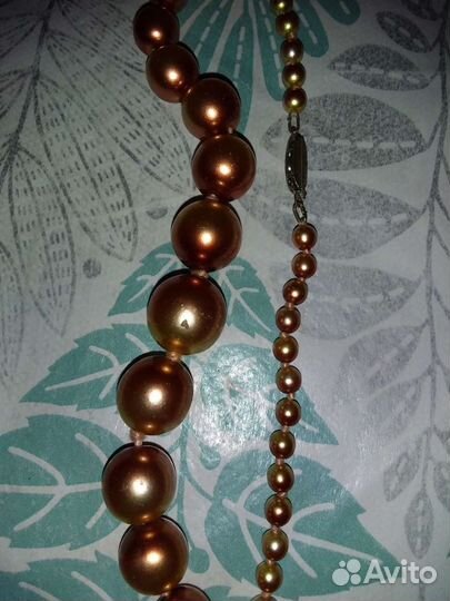 Бусы винтаж СССР 1960 г