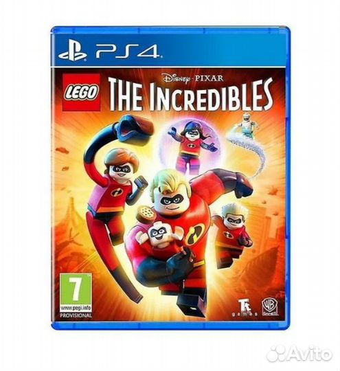 Игра Lego Суперсемейка (PS4) Субтитры на русском