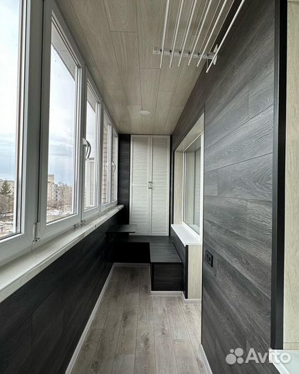 Остекление Отделка балконов под ключ