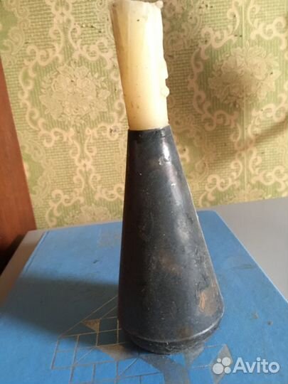 Старинный подсвечник винтаж СССР