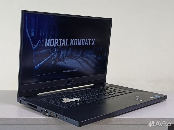 Игровой asus TUF 144Гц i5-11300H/3050Ti/NVMe 512GB