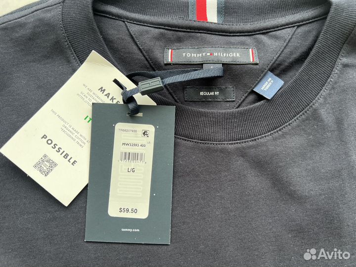 Tommy Hilfiger Футболка Оригинал Новая