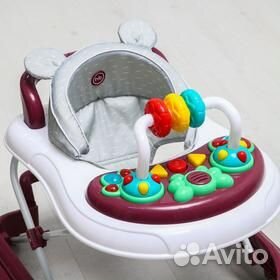 Ходунки детские музыкальные Happy Baby Smiley