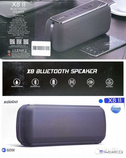 Колонки Harman Kardon, xdobo X8 и др