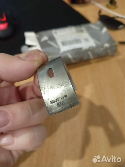 Вкладыши на fx37