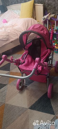 Коляска кукольная