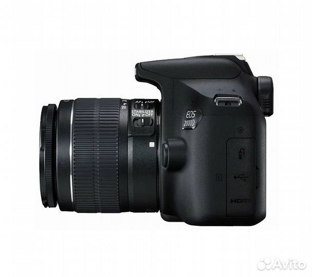 Зеркальный фотоаппарат Canon EOS 2000D Kit 18-55 I