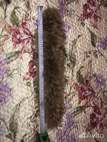 Воротник из енота