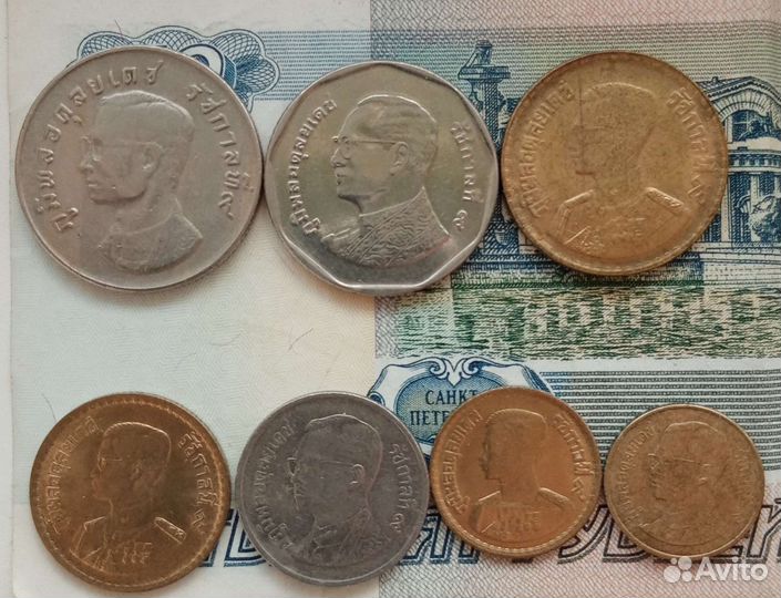 Монеты тайланда