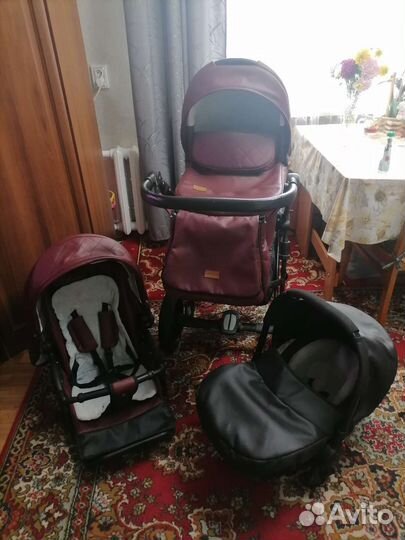 Коляска 3 в 1 Car babi polo