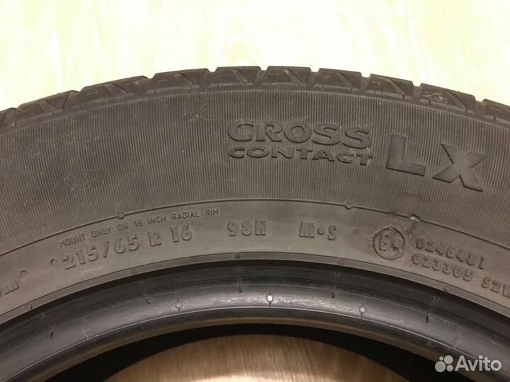Continental ContiCrossContact LX 215/65 R16