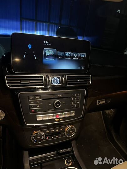 Mercedes GLE монитор w166