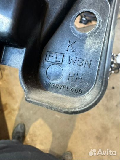 Крепление бампера заднее правое Subaru Impreza GT3