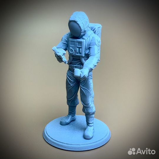 3D фигурка Ученый с фиговинами stalker