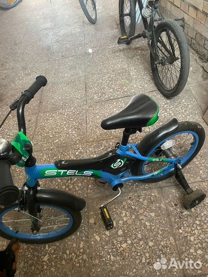 Детский велосипед stels 16