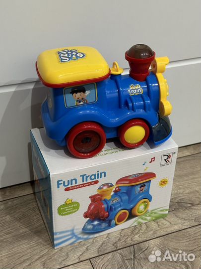 Игрушка паровоз музыкальный интеракционный