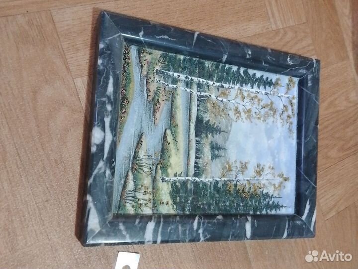 Картина из камня