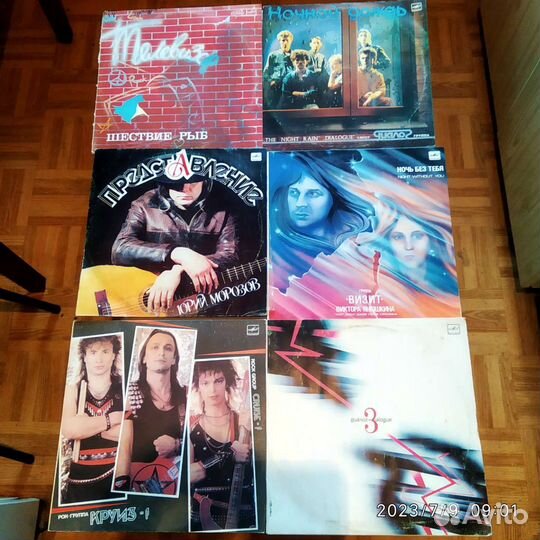 Пластинки в коллекцию. В отличном состоянии
