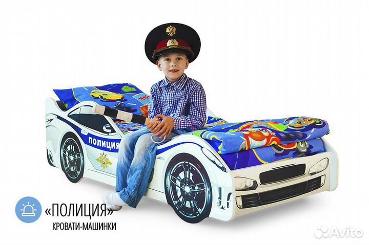 Кровать машина