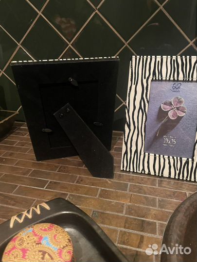 Фото рамки и поднос блюдо Zara Home