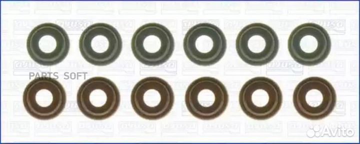 Ajusa 57062000 57 0620 00 к-кт колпачков маслосъем