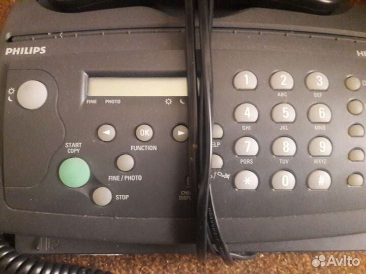 Телефон факс philips HFC 141