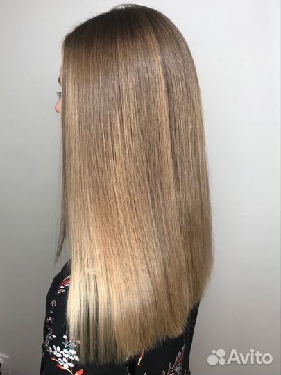 Кератиновое выпрямление волос,ботокс, биксипластия