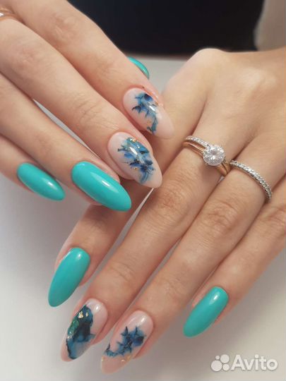 Маникюр наращивание