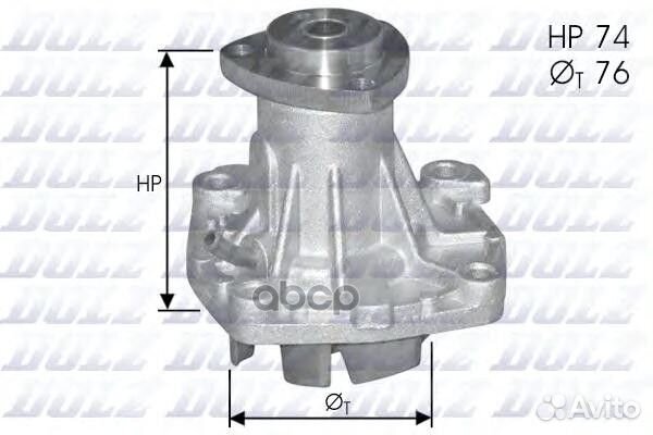 Насос водяного охлаждения A341ST Dolz