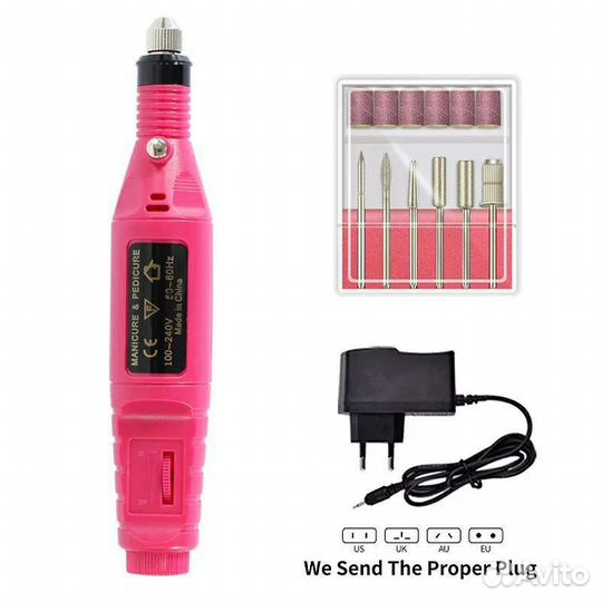 Огромный набор для маникюра. Маникюрный набор