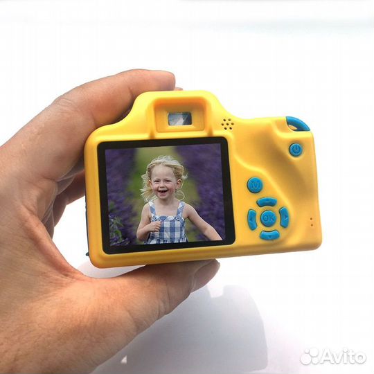 Детский цифровой фотоаппарат с экраном 1,5 дюйма