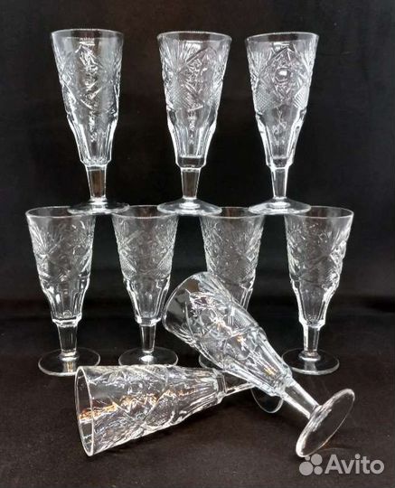 Рюмки хрусталь СССР