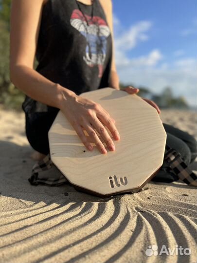 Тревел-кахон ilu Circle тёмный без ремня