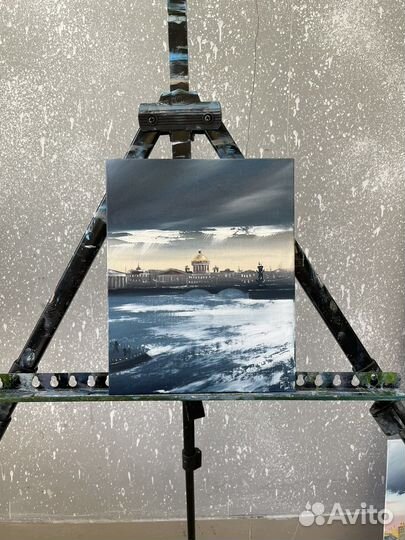 Картины маслом С Петербургом