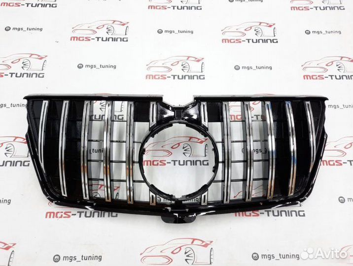 Решетка на GL X164 09-12г GT Chrome для AMG пакета