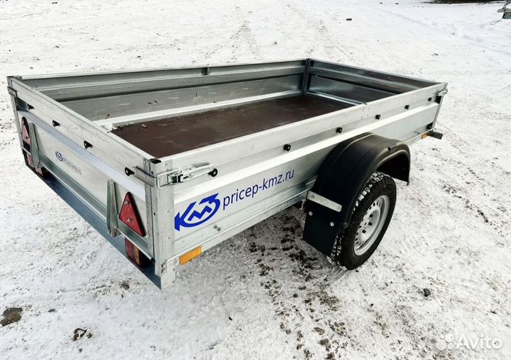 Прицеп Кмз 2500х1250х350мм в Ул. Полный цинк