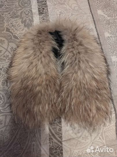 Меховой воротник песец