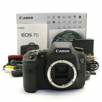 Canon EOS 7D body в упаковке (пробег 6920 кадров)