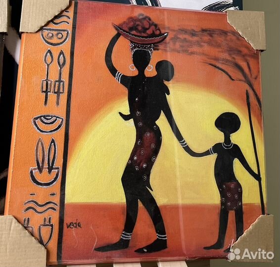 Картина на досках